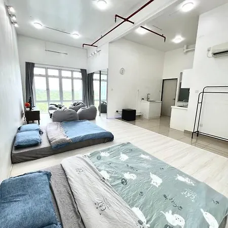 A1501 Manhattan Austin 3Queen Bed Netflix By Stay Johor Bahru Exterior photo